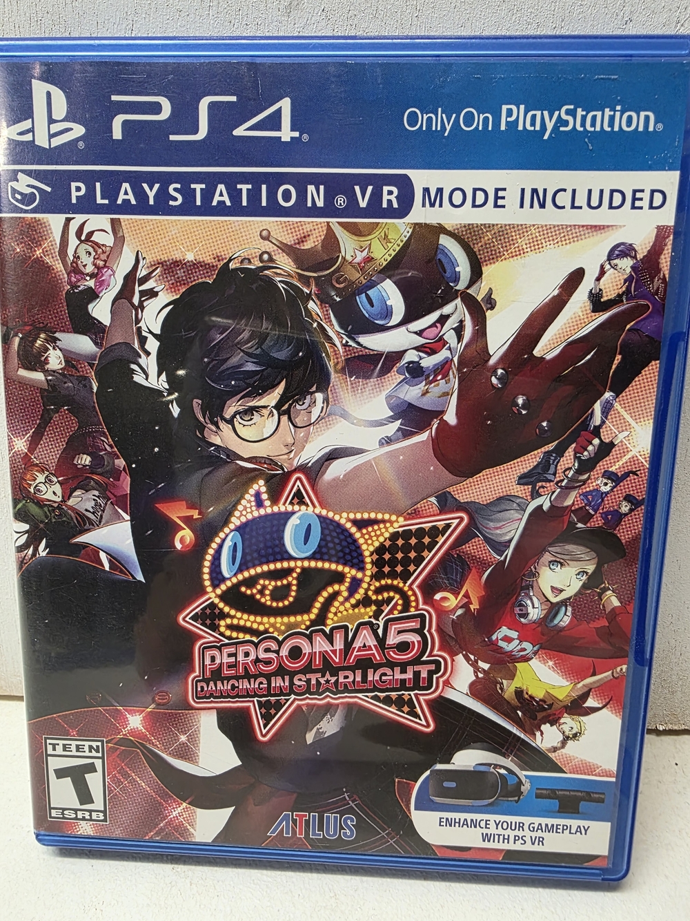 Persona 5 Dancing in Starlight PS4 PlayStation 4 Tested Working PSVR Atlus